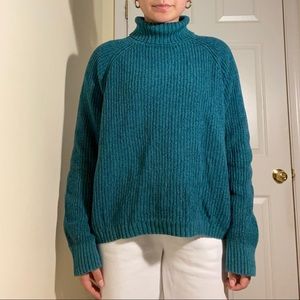 Urban Outfitters Turqoise Turtleneck